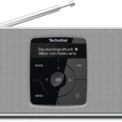 TechniSat DigitRadio 2 S Kofferradio Mit DAB/DAB+ Weiß/weiß