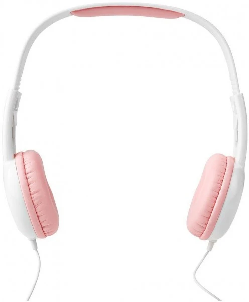 Nedis HPWD4200PK On-Ear-Kopfhörer Mit Kabel Pink/weiß – Bild 3
