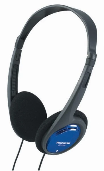 Panasonic RP-HT010E-A On-Ear-Kopfhörer Mit Kabel Blau