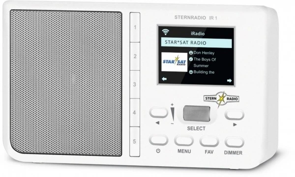 TechniSat Sternradio IR Internetradio Weiß – Bild 2