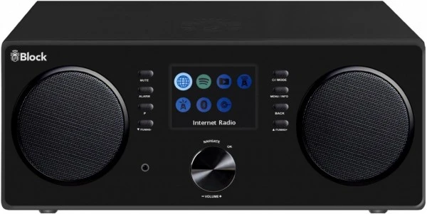 Block CR-20 Internetradio Schwarz