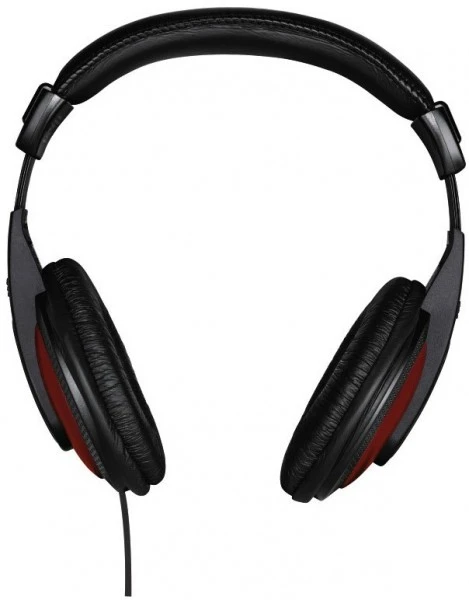 Hama Basic4Music Over-Ear Kopfhörer Mit Kabel Schwarz/rot – Bild 4
