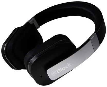 Block Blue Two Bluetooth-Kopfhörer Schwarz
