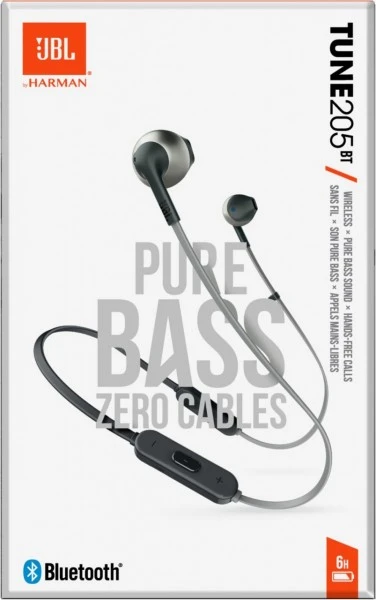 JBL Tune205BT Bluetooth-Kopfhörer Schwarz 6 JBL Tune205BT Bluetooth-Kopfhörer Schwarz – Bild 4