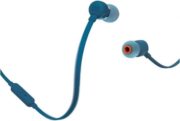 JBL T110 In-Ear-Kopfhörer Mit Kabel Blau