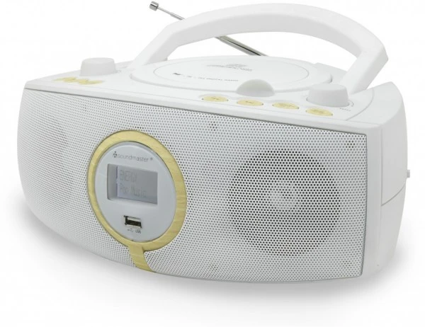 Soundmaster SCD1500WE CD/Radio-System Weiß – Bild 2