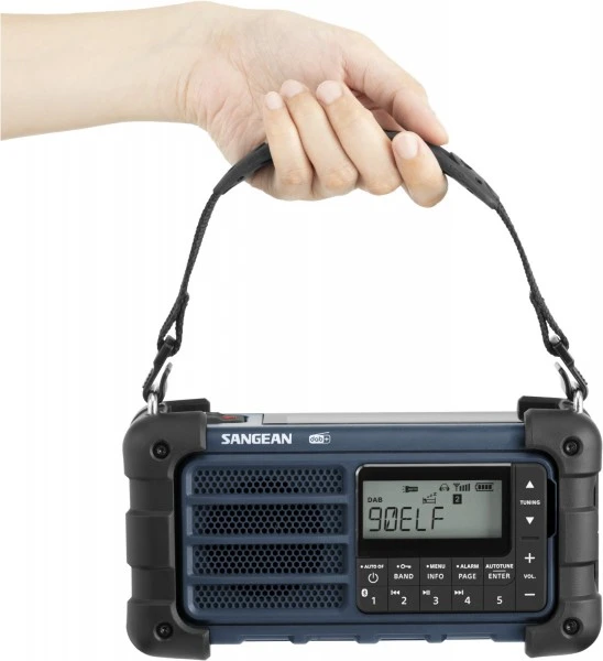 Sangean MMR-99 DAB Baustellen-/Outdoor Radio Blau – Bild 2