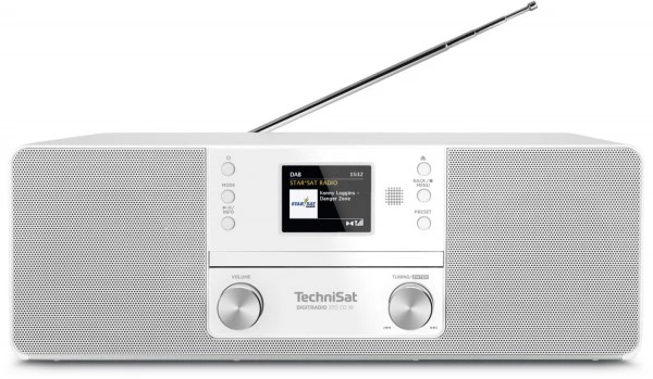 TechniSat DigitRadio 370 CD IR CD/Radio-System Weiß – Bild 6