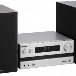 Kenwood M-918DAB Mini-System Silber/schwarz
