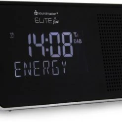 Soundmaster UR 8200 SI DAB/DAB+ Uhrenradio Silber