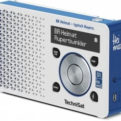 TechniSat DigitRadio 1 BR Heimat Edition Weiß/blau