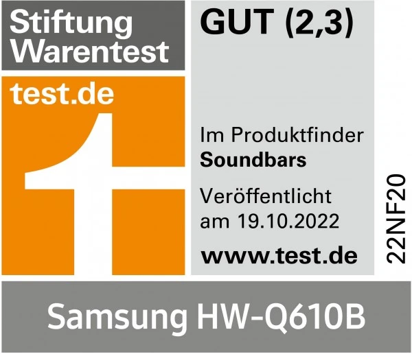 Samsung HW-Q610B Soundbar + Subwoofer Schwarz – Bild 4