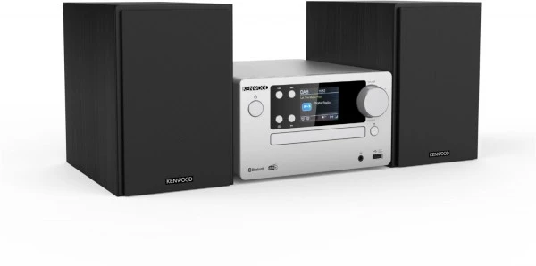 Kenwood M-725DAB-S Microanlage Frosted Aluminium – Bild 4