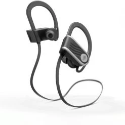 Hama Voice Sport Bluetooth-Kopfhörer Schwarz/silber