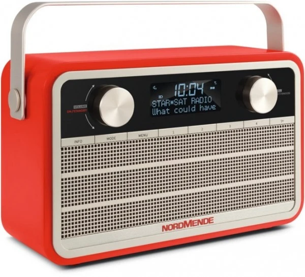 Nordmende Transita 120 Kofferradio Mit DAB/DAB+ Rot 5 Nordmende Transita 120 Kofferradio Mit DAB/DAB+ Rot – Bild 3