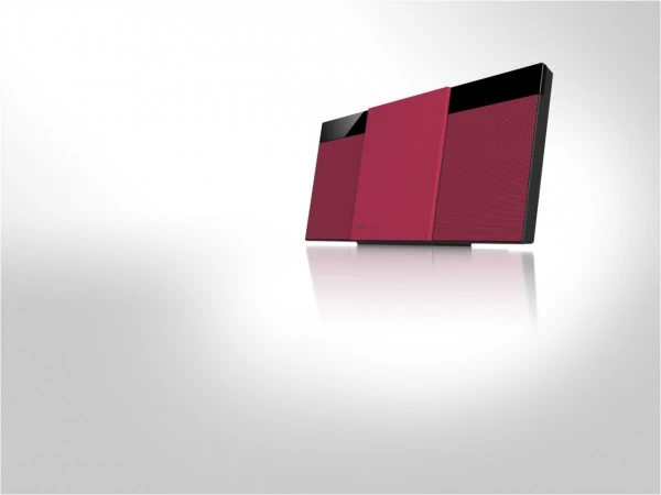 Panasonic SC-HC304EG-R Hifi-System Rot – Bild 4