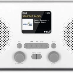 TechniSat TechniRadio 6 S IR Internetradio Weiß/grau