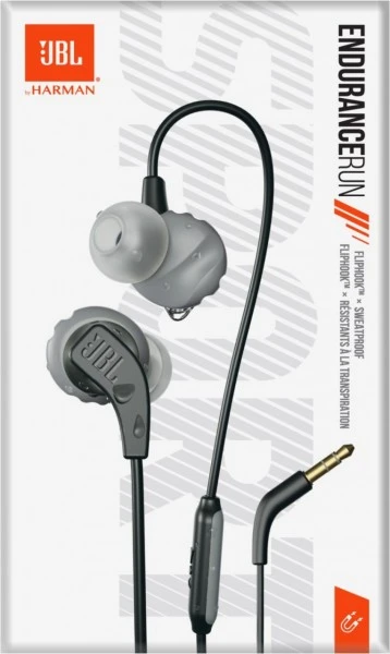 JBL Endurance Run In-Ear-Kopfhörer Mit Kabel Schwarz – Bild 2