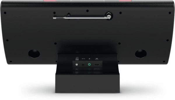 TechniSat MultyRadio 4.0 Hifi-System Schwarz/rot – Bild 2