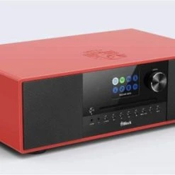 Block SR-200 MKII Hifi-System Rot