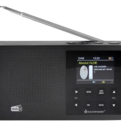 Soundmaster DAB165SW Portables Radio Schwarz