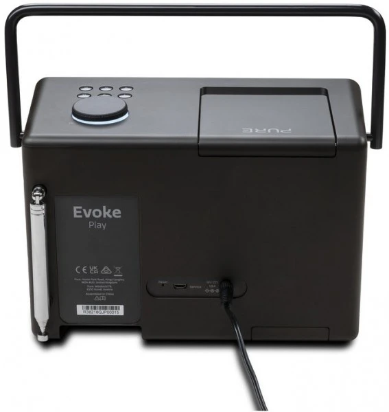 Pure Evoke Play Kofferradio Mit DAB/DAB+ Coffee Black – Bild 2