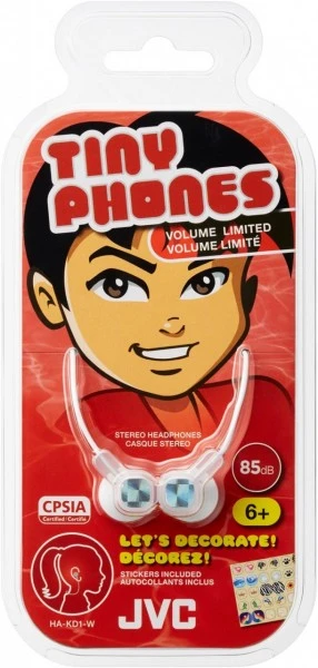 JVC HA-KD1 In-Ear-Kopfhörer Mit Kabel Weiß