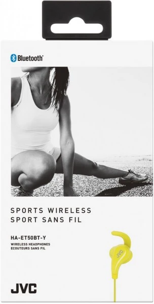 JVC HA-ET50BT-YE Bluetooth-Kopfhörer Gelb – Bild 2