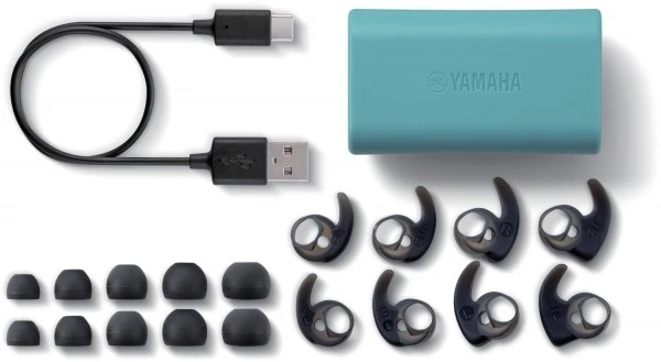 Yamaha TW-ES5A True Wireless Kopfhörer Grün – Bild 5