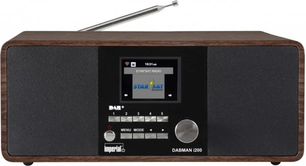 IMPERIAL DABMAN I200 Internetradio Holzoptik – Bild 3