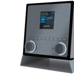 PALONA QUUBI Internetradio Schwarz/silber