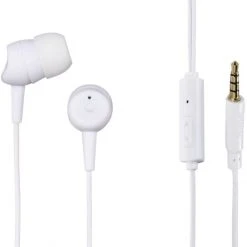 Hama Basic4Phone In-Ear-Kopfhörer Mit Kabel Weiss