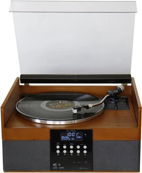 Soundmaster PL910 Hifi-System Holz – Bild 3