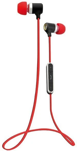 Vivanco Traveller Air 4 R Bluetooth-Kopfhörer Rot Metallic