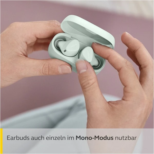 Jabra Elite 4 Active True Wireless Kopfhörer Mit ANC Light Mint – Bild 5