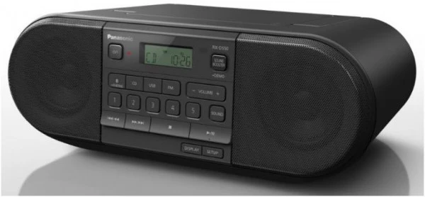 Panasonic RX-D550 CD/Radio-System Schwarz