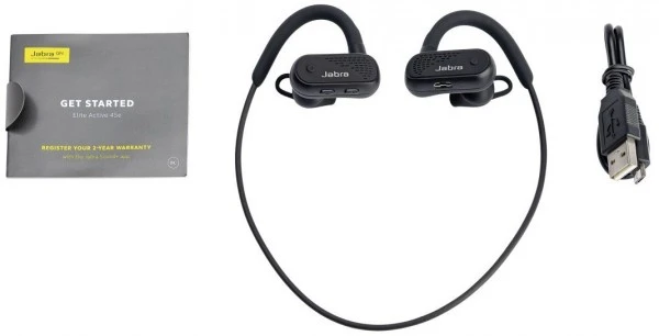Jabra Elite Active 45e Bluetooth-Kopfhörer Schwarz – Bild 2