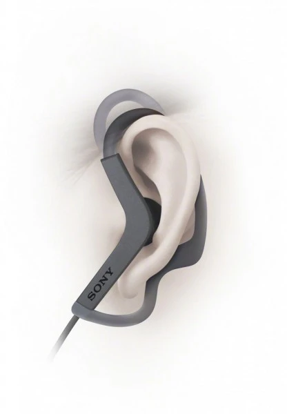 Sony MDR-AS210B In-Ear-Kopfhörer Mit Kabel Schwarz – Bild 2