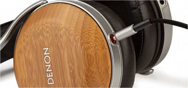 Denon AH-D9200 Kopfhörer Mit Kabel Bambus-holz – Bild 3