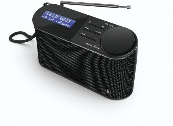 Hama DR15 Heimradio Schwarz – Bild 4