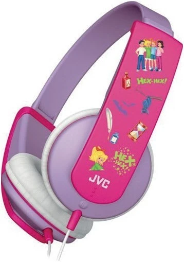 JVC HA-KD5-Z-E Bibi Blocksberg Edition Kopfhörer Mit Kabel Violett/pink