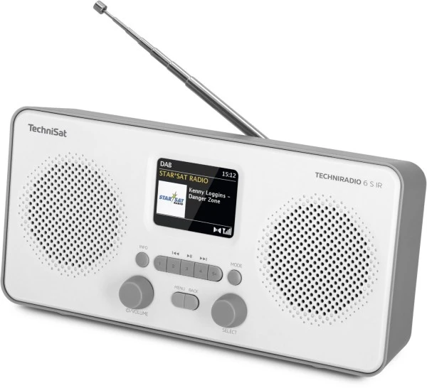 TechniSat TechniRadio 6 S IR Internetradio Weiß/grau – Bild 4