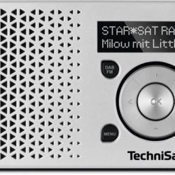 TechniSat DigitRadio 1 Taschenradio Silber