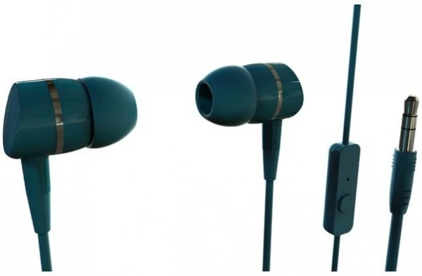 Vivanco SMARTSOUND In-Ear-Kopfhörer Mit Kabel Petrol