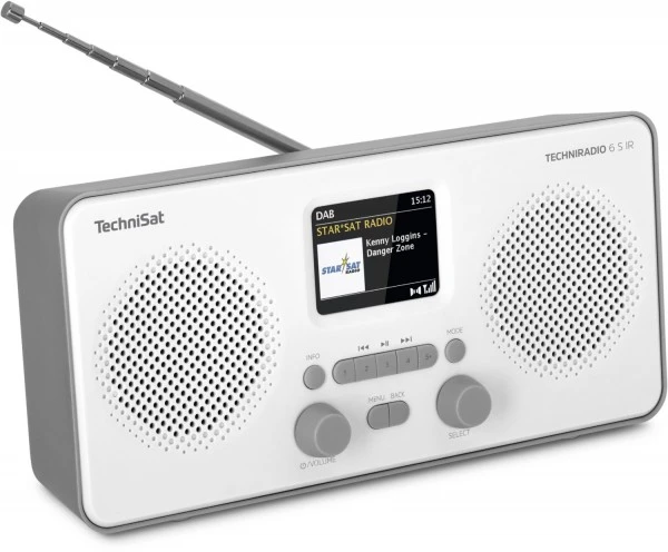 TechniSat TechniRadio 6 S IR Internetradio Weiß/grau – Bild 5