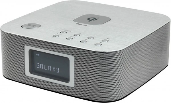 Soundmaster UR 411 SI DAB/DAB+ Uhrenradio Silber