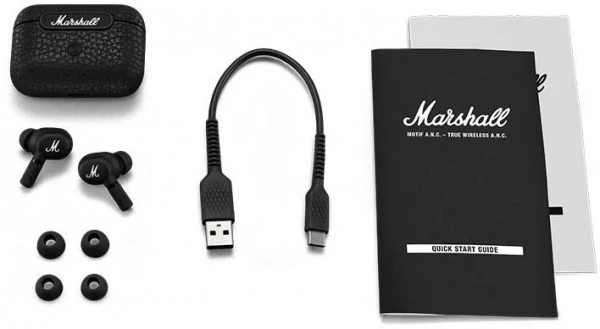 Marshall Motif ANC True Wireless Kopfhörer Schwarz – Bild 5