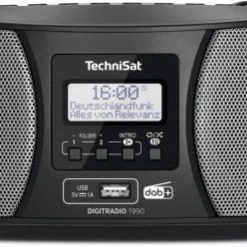 TechniSat DigitRadio 1990 CD/Radio-System Schwarz