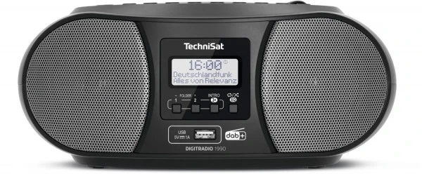TechniSat DigitRadio 1990 CD/Radio-System Schwarz