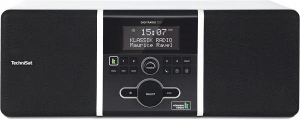 TechniSat DigitRadio 305 Heimradio Weiß